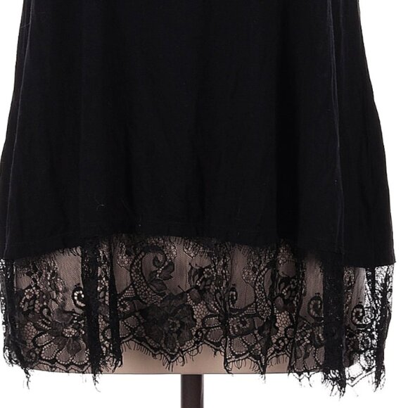 Altar'd State Size M Black  Sleeveless tcami with lace hem - Picture 3 of 4